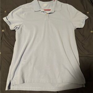 J. Crew baby blue polo